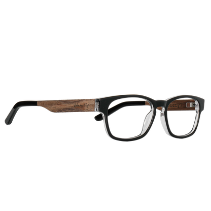 7FORTY7 - Black Crystal - Eyeglasses Frame - Johnny Fly Eyewear | 