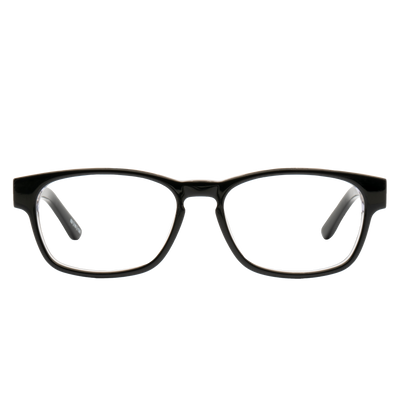 7FORTY7 BLUGARD  - Black Crystal - Blue Light Reader - Johnny Fly Eyewear #color_black-crystal