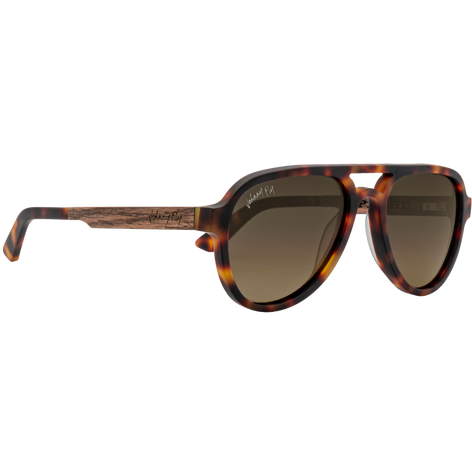 Apache Polarized Sunglasses by Johnny Fly | #color_matte-classic-tortoise