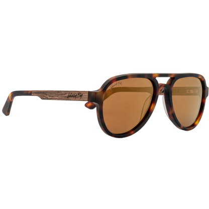 APACHE - Matte Classic Tortoise - Sunglasses - Johnny Fly Eyewear | 