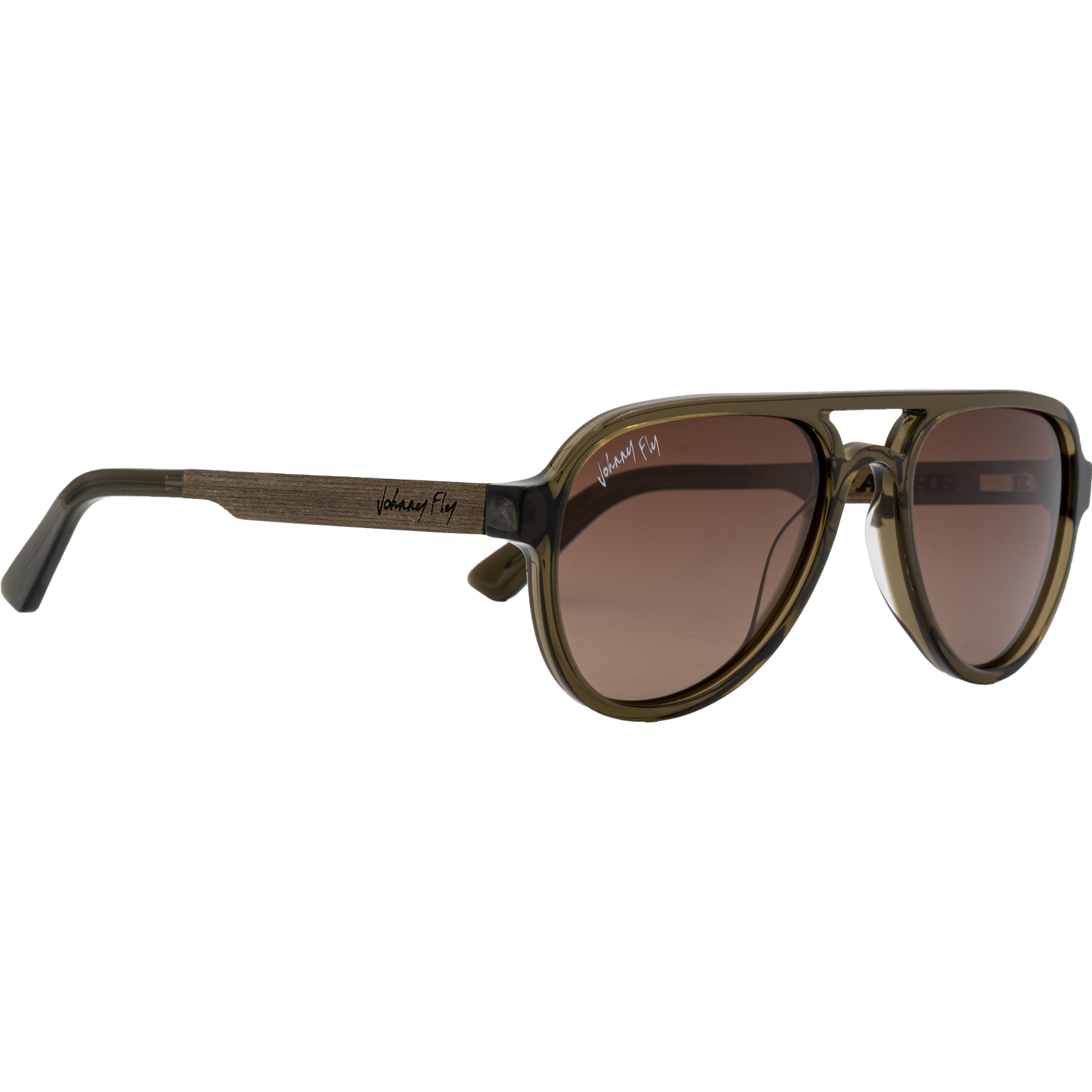 APACHE - Olive - Sunglasses - Johnny Fly Eyewear | #color_olive