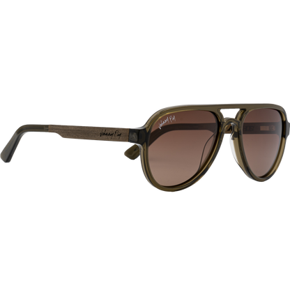 APACHE - Olive - Sunglasses - Johnny Fly Eyewear | 