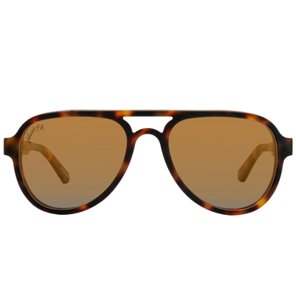 APACHE - Matte Classic Tortoise - Sunglasses - Johnny Fly Eyewear | 