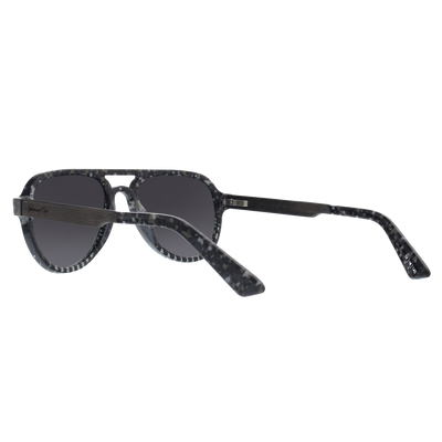 Johnny Fly Apache 8-Bit / Smoke Gradient Polarized Sunglasses | #color_8-bit