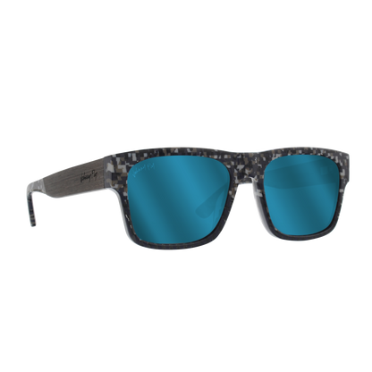 Johnny Fly Arrow 8-Bit / Blue Reflect Polarized Sunglasses | 