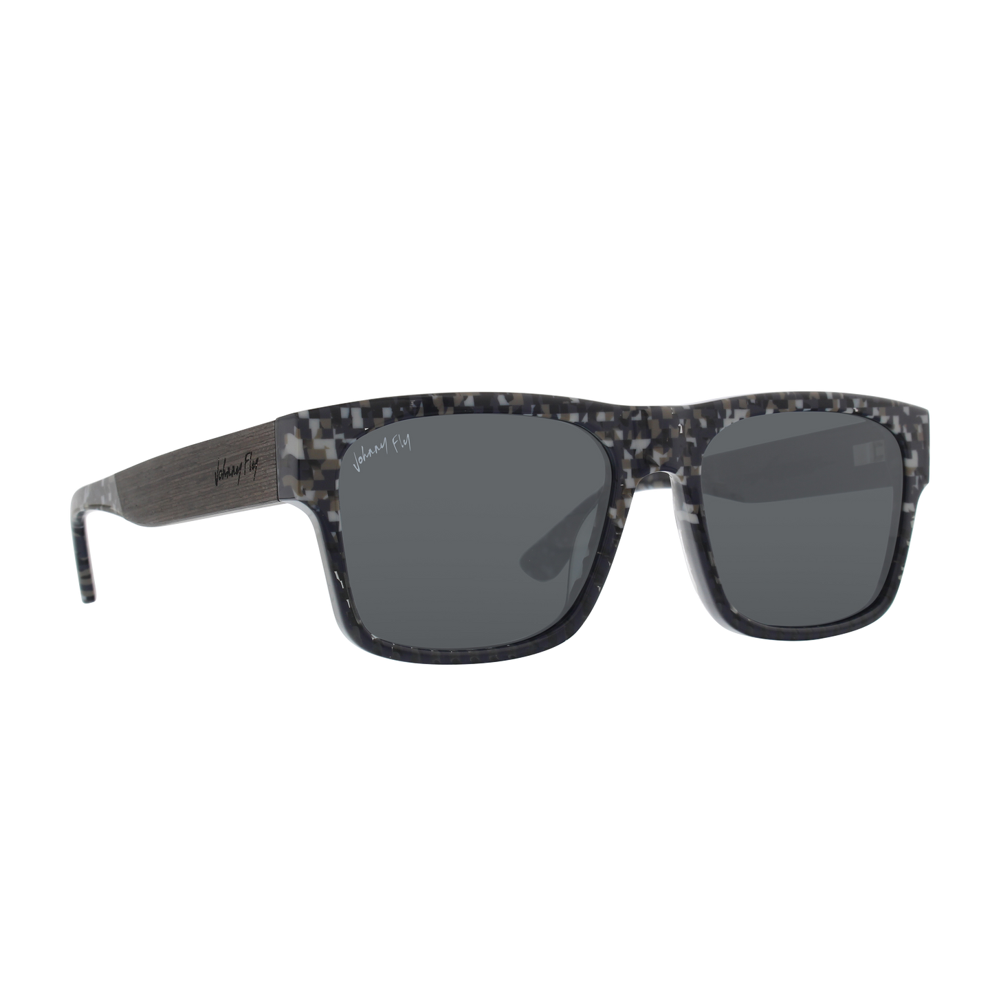 Johnny Fly Arrow 8-Bit / Smoke Polarized Sunglasses | #color_8-bit
