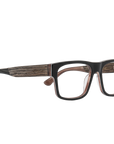 ARROW Frame - Layered Black - Eyeglasses Frame - Johnny Fly Eyewear 