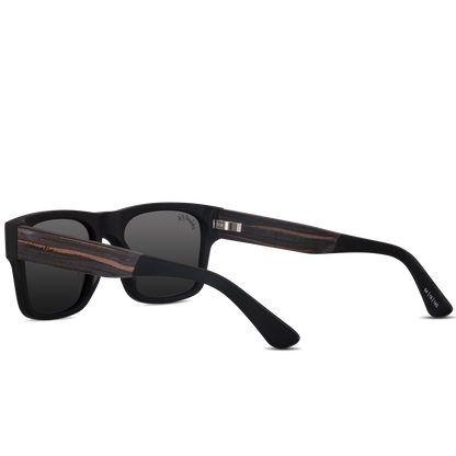 ARROW - Matte Black - Sunglasses - Johnny Fly Eyewear | 