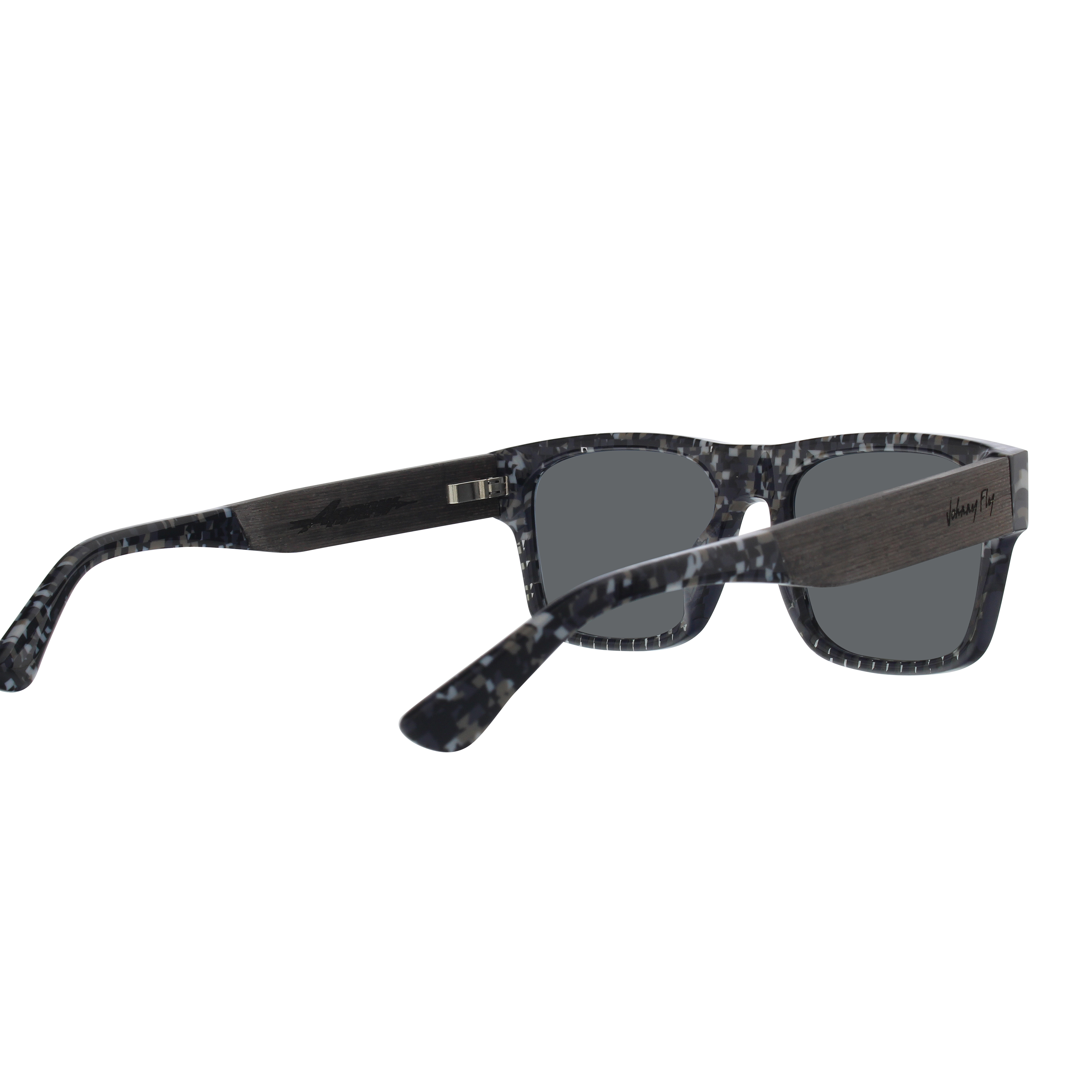 Johnny Fly Arrow 8-Bit / Smoke Polarized Sunglasses | #color_8-bit