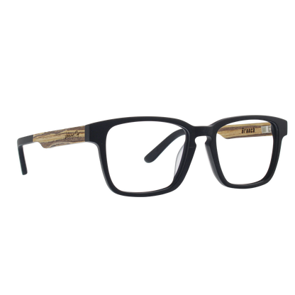 BRANCH BLUGUARD - Matte Black - Blue Light Glasses - Johnny Fly Eyewear 