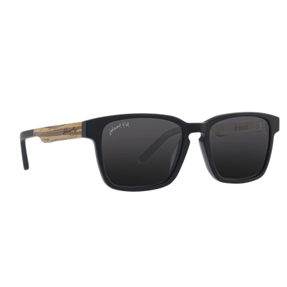 BRANCH - Matte Black - Sunglasses - Johnny Fly Eyewear | 