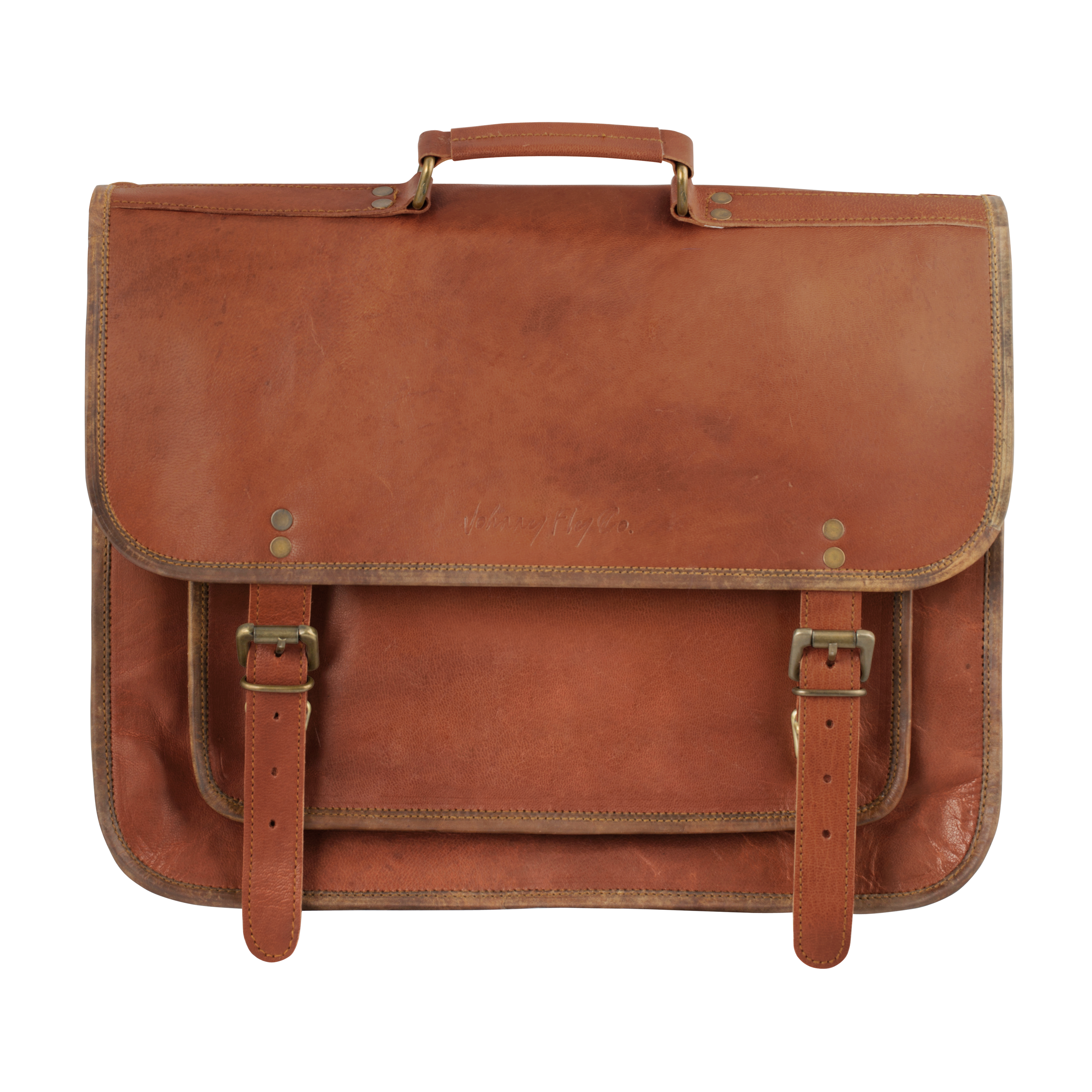 Business Laptop Messenger - Johnny Fly - Leather Bags