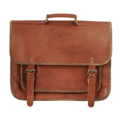 Business Laptop Messenger - Johnny Fly - Leather Bags