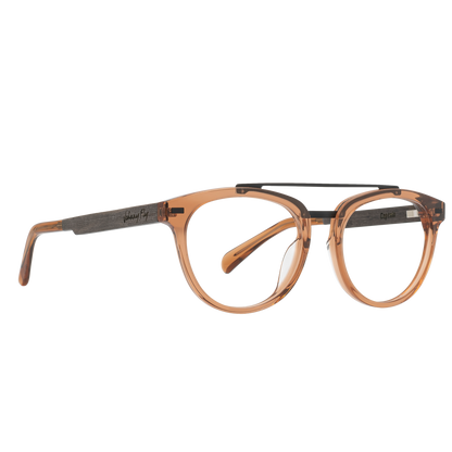 CAPTAIN Frame - Anejo | Black Ebony - Eyeglasses Frame - Johnny Fly Eyewear 