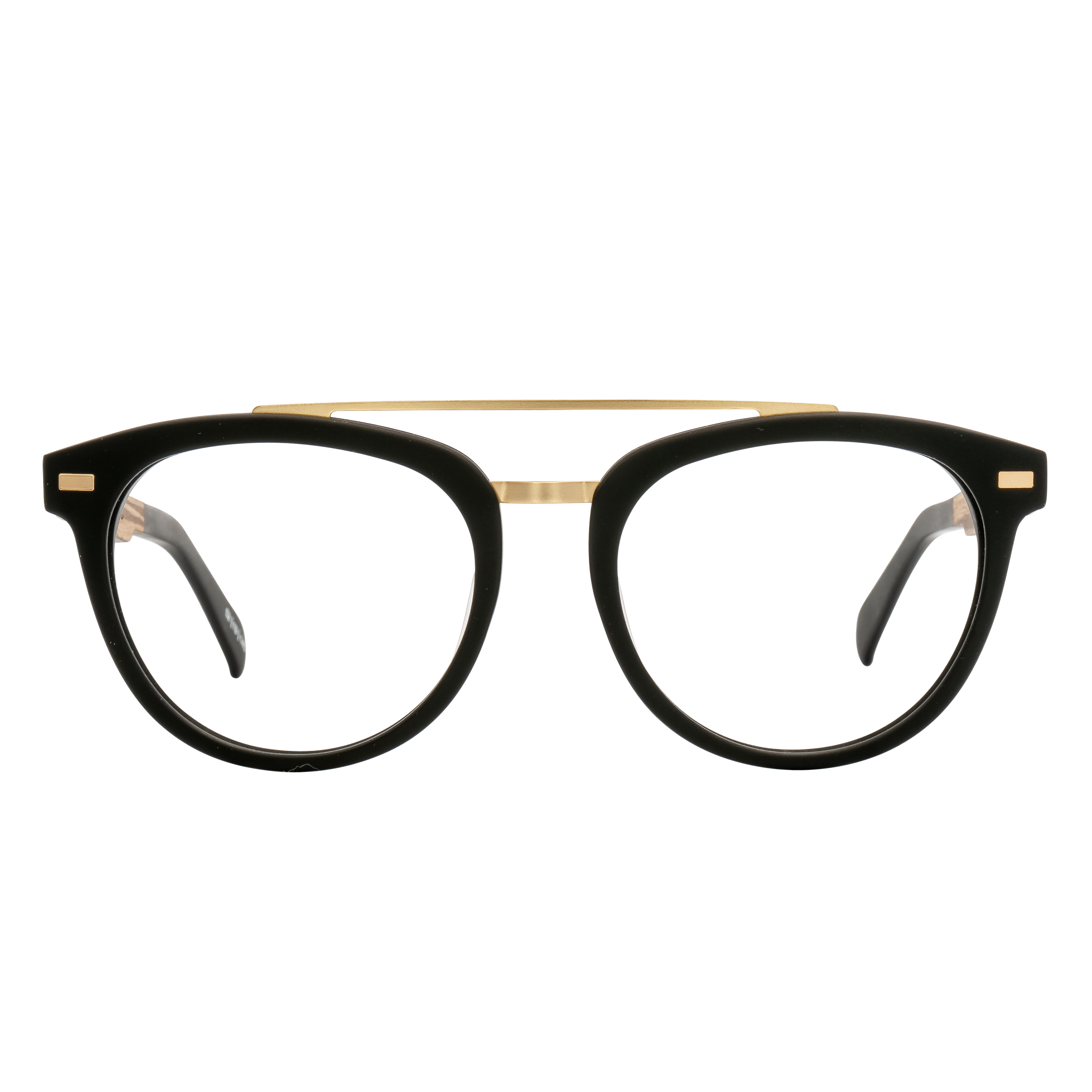 CAPTAIN Frame - Matte Black - Eyeglasses Frame - Johnny Fly Eyewear 