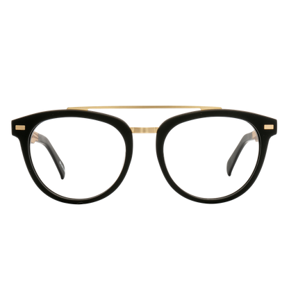 CAPTAIN Frame - Matte Black - Eyeglasses Frame - Johnny Fly Eyewear 