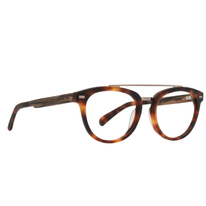 CAPTAIN Frame - Matte Classic Tortoise - Eyeglasses Frame - Johnny Fly Eyewear 