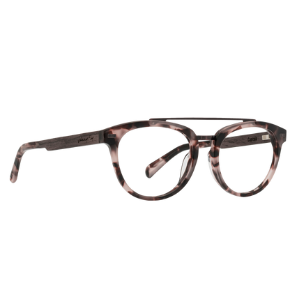 CAPTAIN Frame - Rose Tortoise - Eyeglasses Frame - Johnny Fly Eyewear 