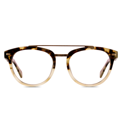 Captain Eyeglasses by Johnny Fly | #color_chai-tortoise