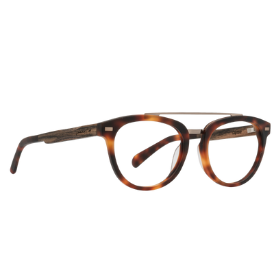 CAPTAIN Frame - Matte Classic Tortoise - Eyeglasses Frame - Johnny Fly Eyewear | #color_matte-classic-tortoise