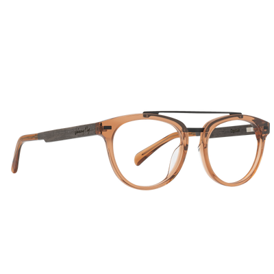 CAPTAIN Frame - Anejo | Black Ebony - Eyeglasses Frame - Johnny Fly Eyewear | #color_anejo