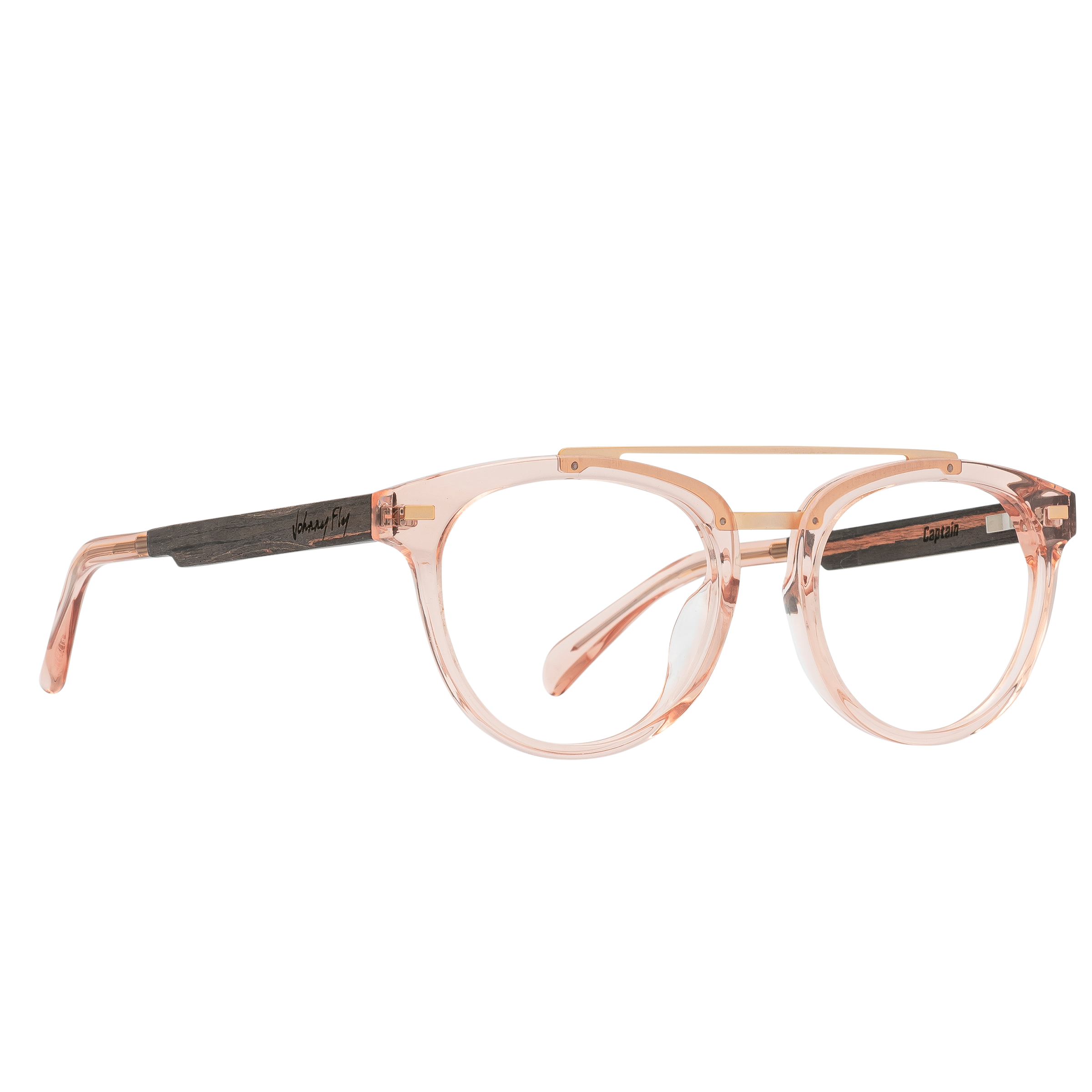 CAPTAIN Frame - Rose - Eyeglasses Frame - Johnny Fly Eyewear | 