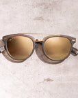 CAPTAIN - sanded olive - Sunglasses - Johnny Fly Eyewear 
