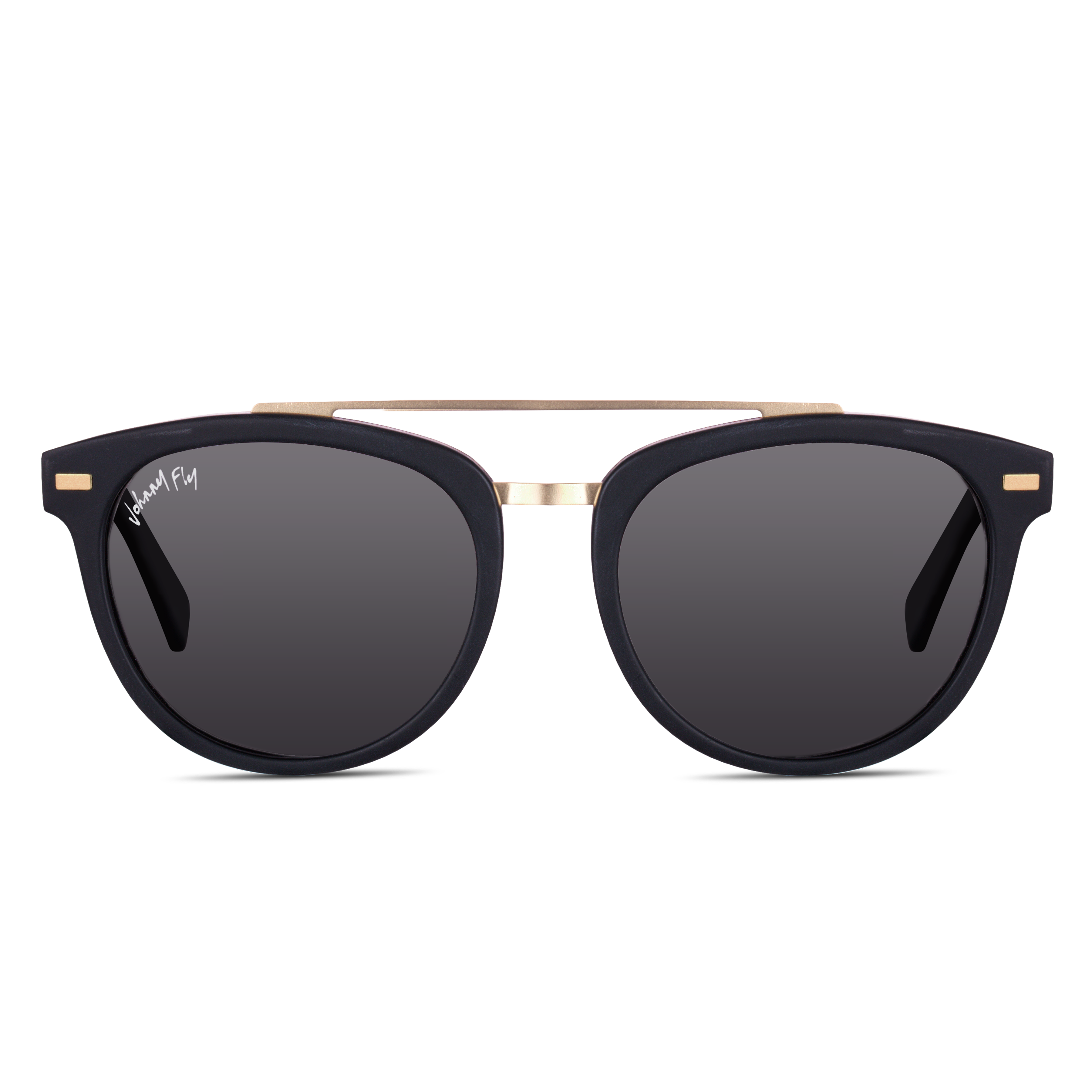 CAPTAIN - Matte Black - Sunglasses - Johnny Fly Eyewear | #color_matte-black