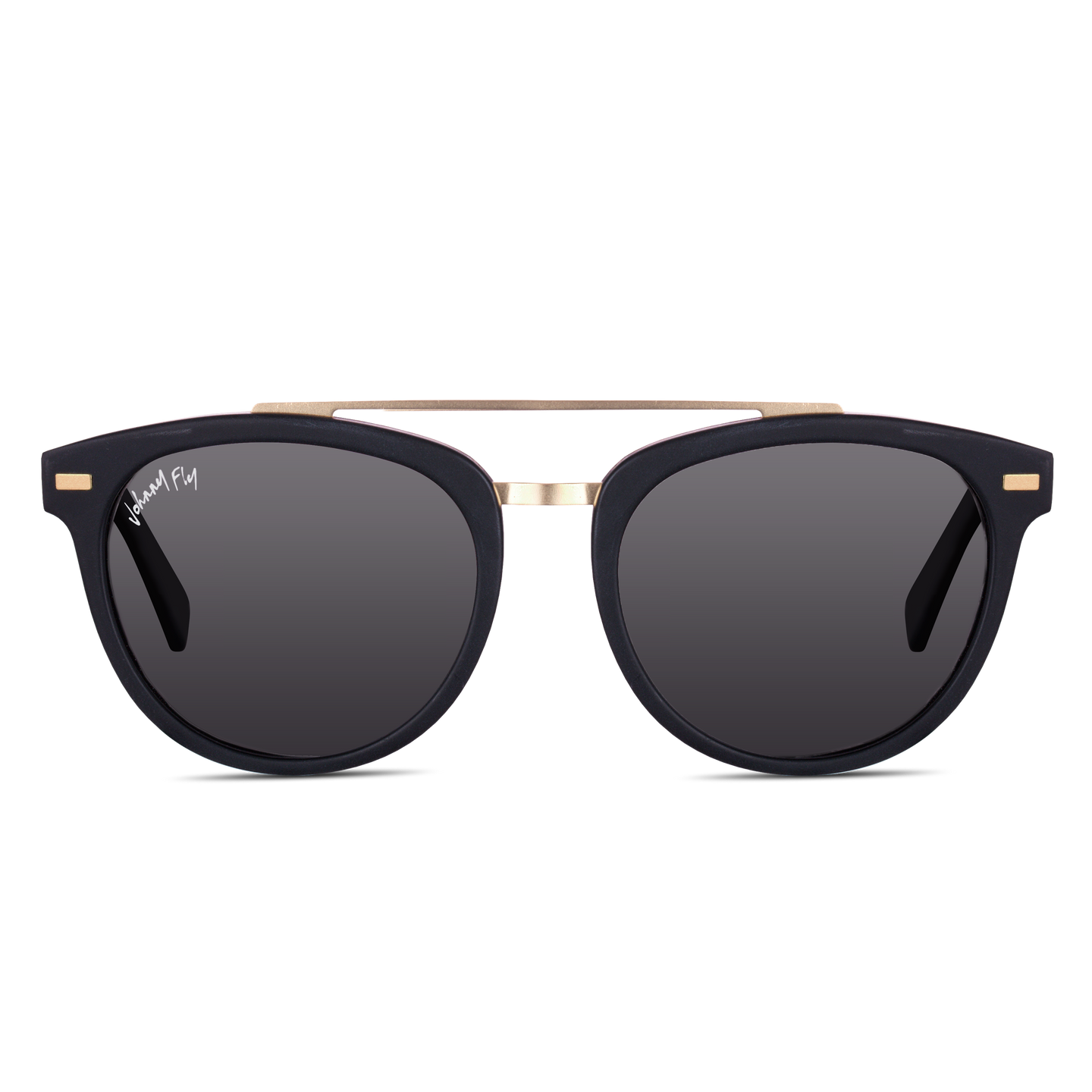 CAPTAIN - Matte Black - Sunglasses - Johnny Fly Eyewear | #color_matte-black