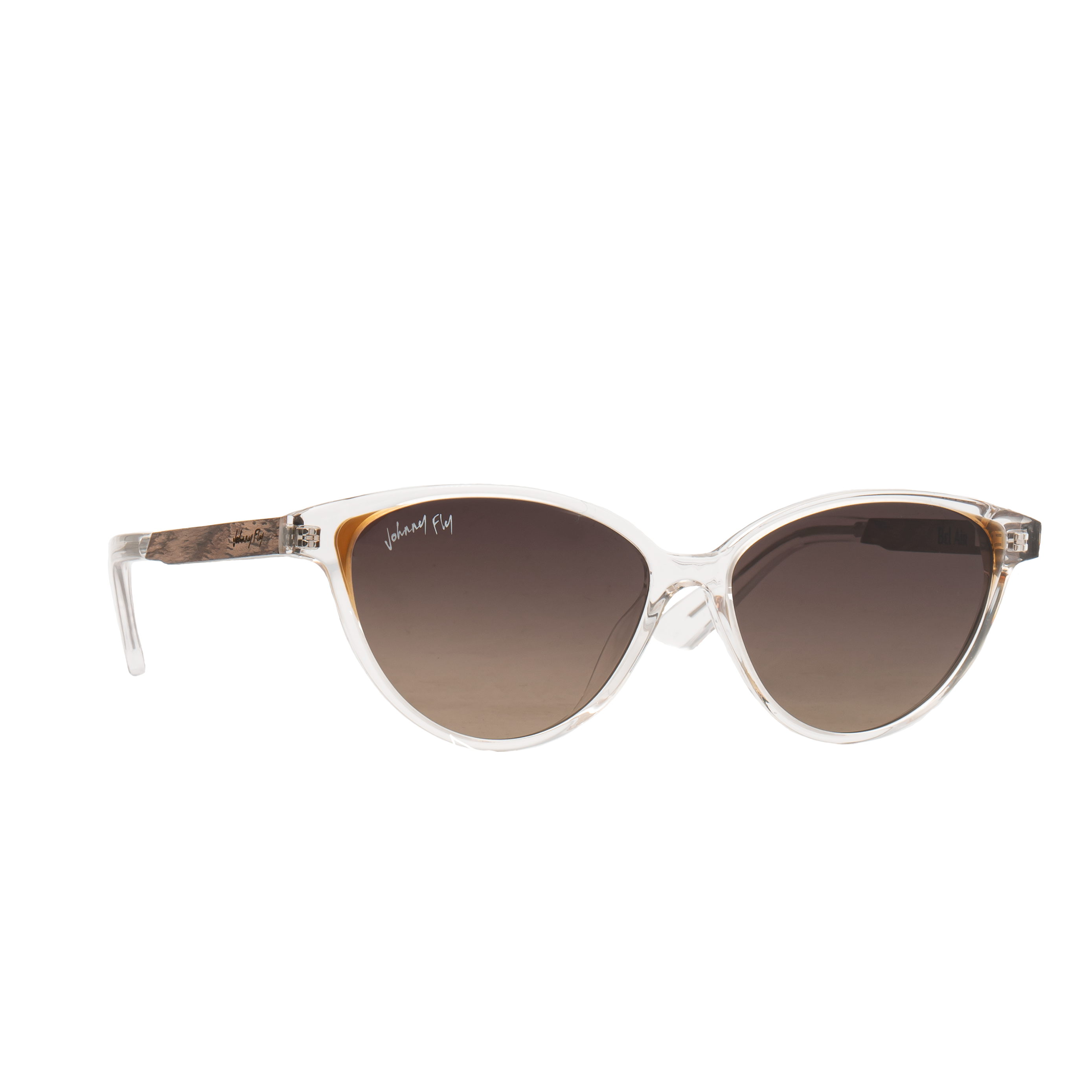 BEL AIR - Crystal Leaf - Sunglasses - Johnny Fly Eyewear | #color_crystal-leaf