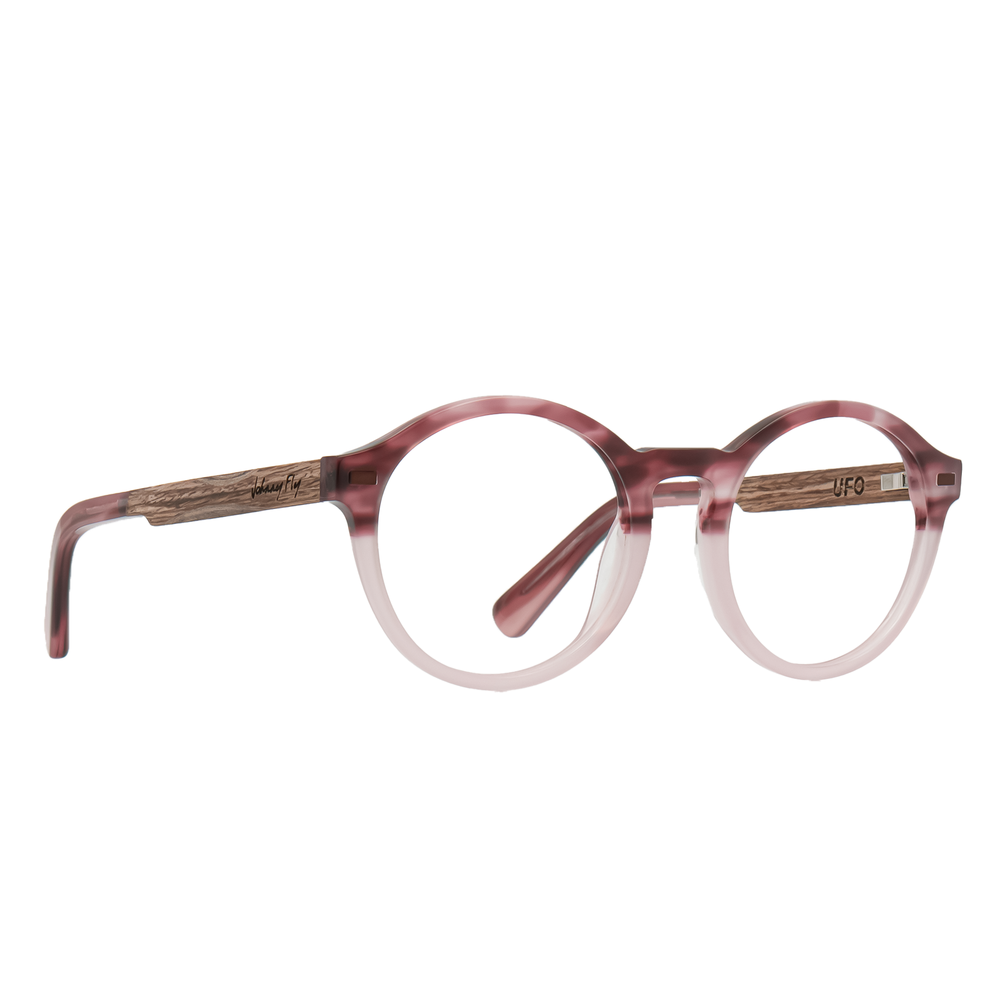 UFO Frame - Berry - Eyeglasses Frame - Johnny Fly Eyewear | #color_berry