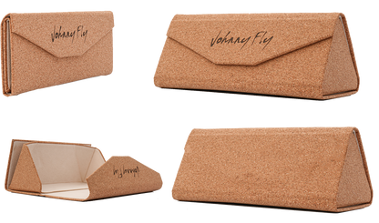 Cork Foldflat Eyewear Case - Johnny Fly - Cork - Eyewear Accessories