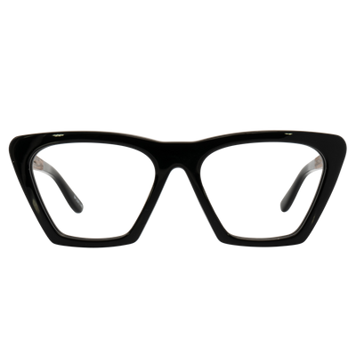 FIGURE Frame - Gloss Black - Eyeglasses Frame - Johnny Fly Eyewear 