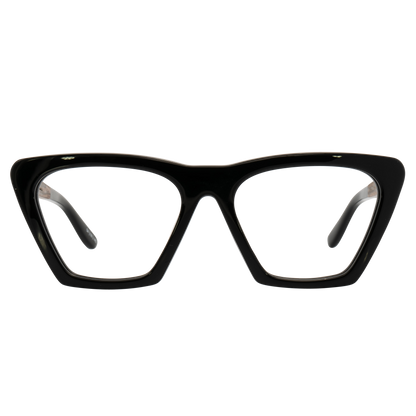 FIGURE Frame - Gloss Black - Eyeglasses Frame - Johnny Fly Eyewear | 