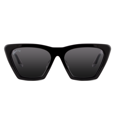 FIGURE - Gloss Black - Sunglasses - Johnny Fly Eyewear | #color_gloss-black
