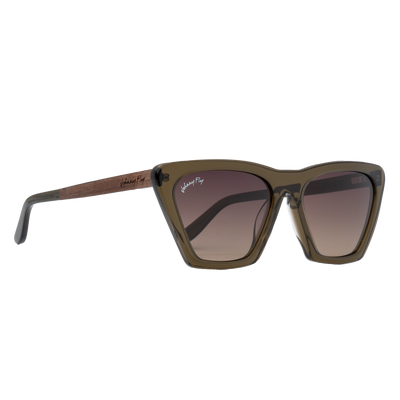 FIGURE - Olive - Sunglasses - Johnny Fly Eyewear | #color_olive