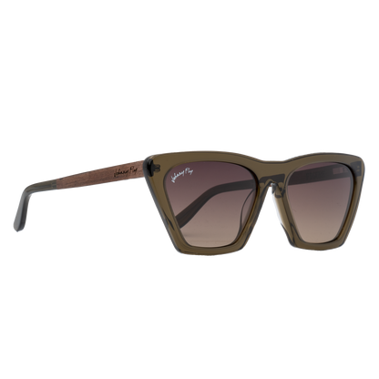 FIGURE - Olive - Sunglasses - Johnny Fly Eyewear | 