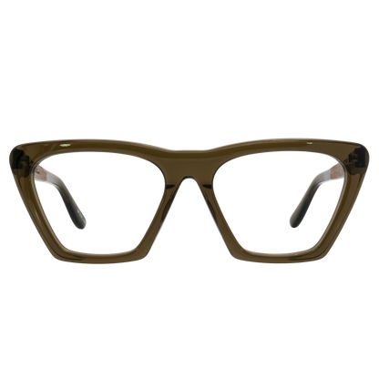 FIGURE BLUGUARD - Olive - Blue Light Glasses - Johnny Fly Eyewear | 