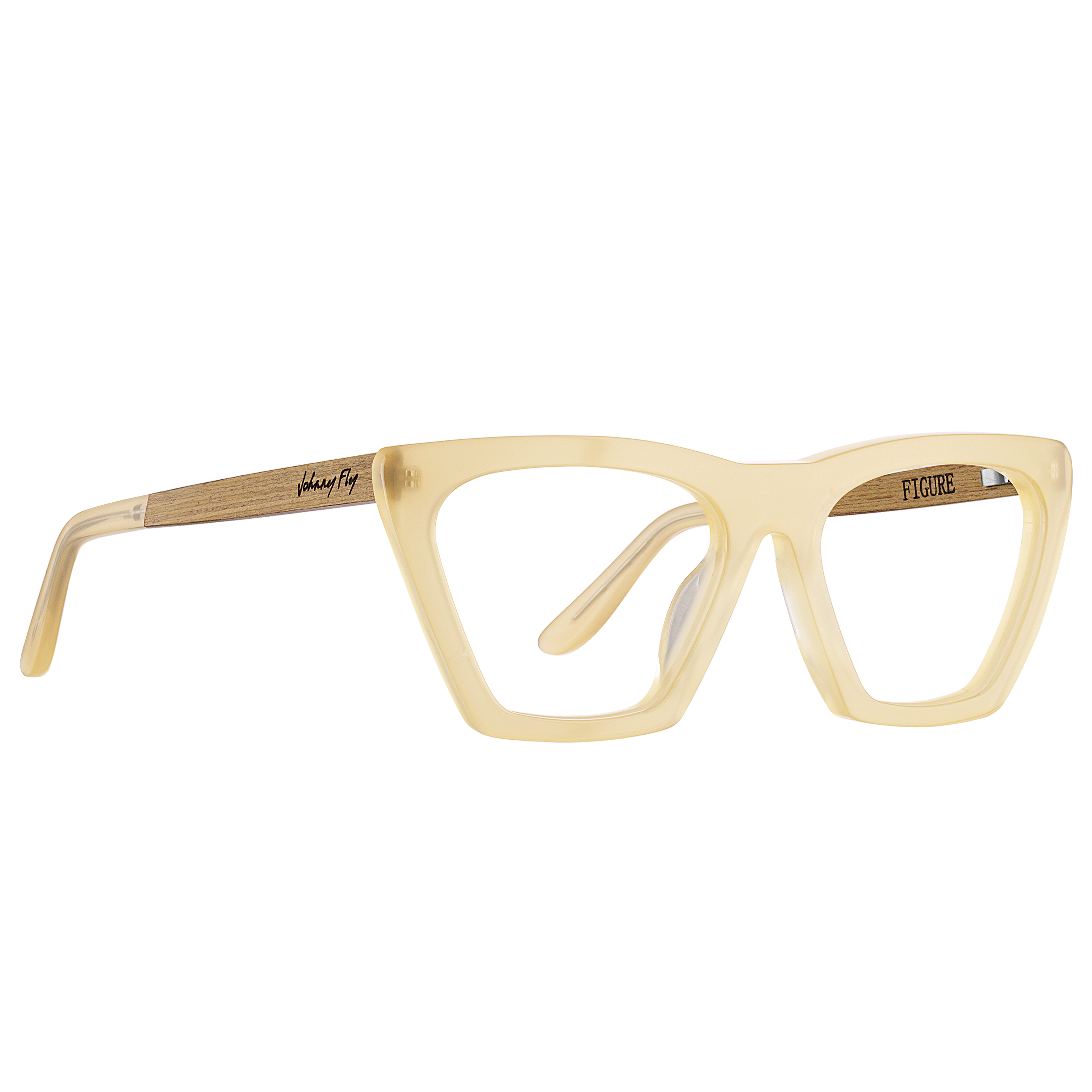 FIGURE Frame - Butterscotch - Eyeglasses Frame - Johnny Fly Eyewear | 