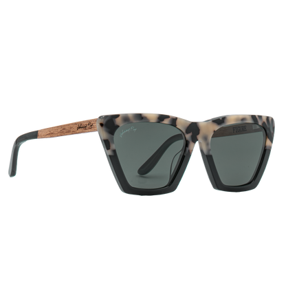 Figure - Johnny Fly - Split White Tortoise - G15 Polarized - Sunglasses | 