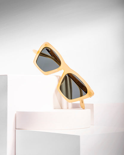 FIGURE - Butterscotch - Sunglasses - Johnny Fly Eyewear | 