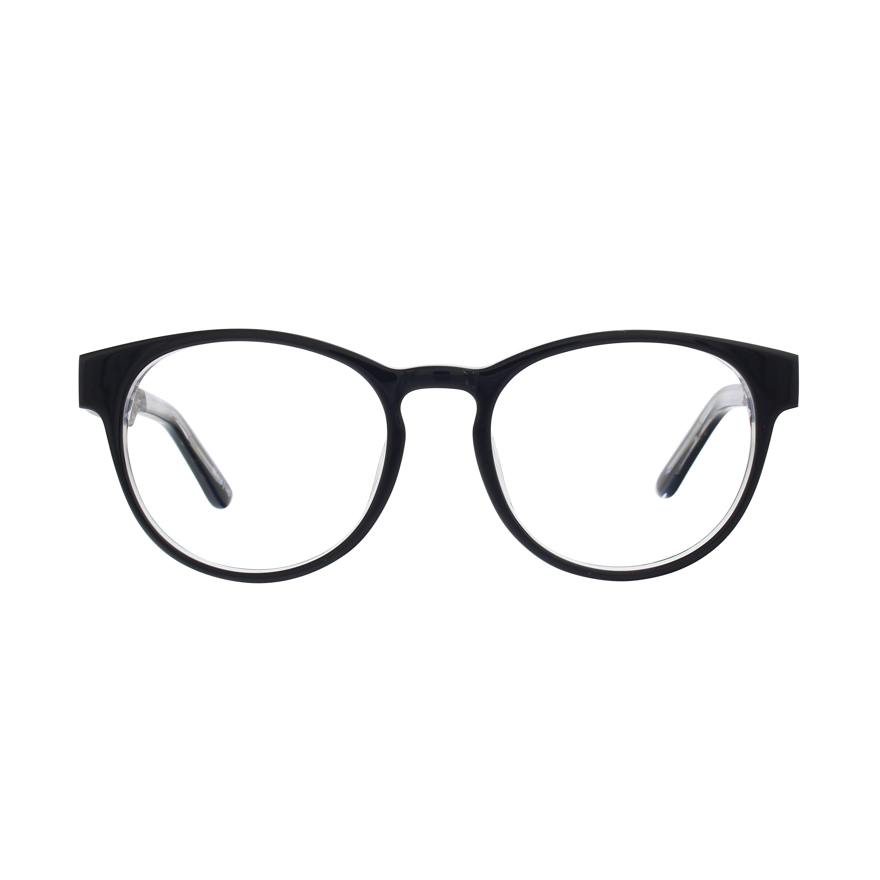 FLIGHT Frame - Gloss Black - Eyeglasses Frame - Johnny Fly Eyewear | #color_black-crystal