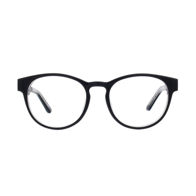 FLIGHT Frame - Gloss Black - Eyeglasses Frame - Johnny Fly Eyewear | #color_black-crystal