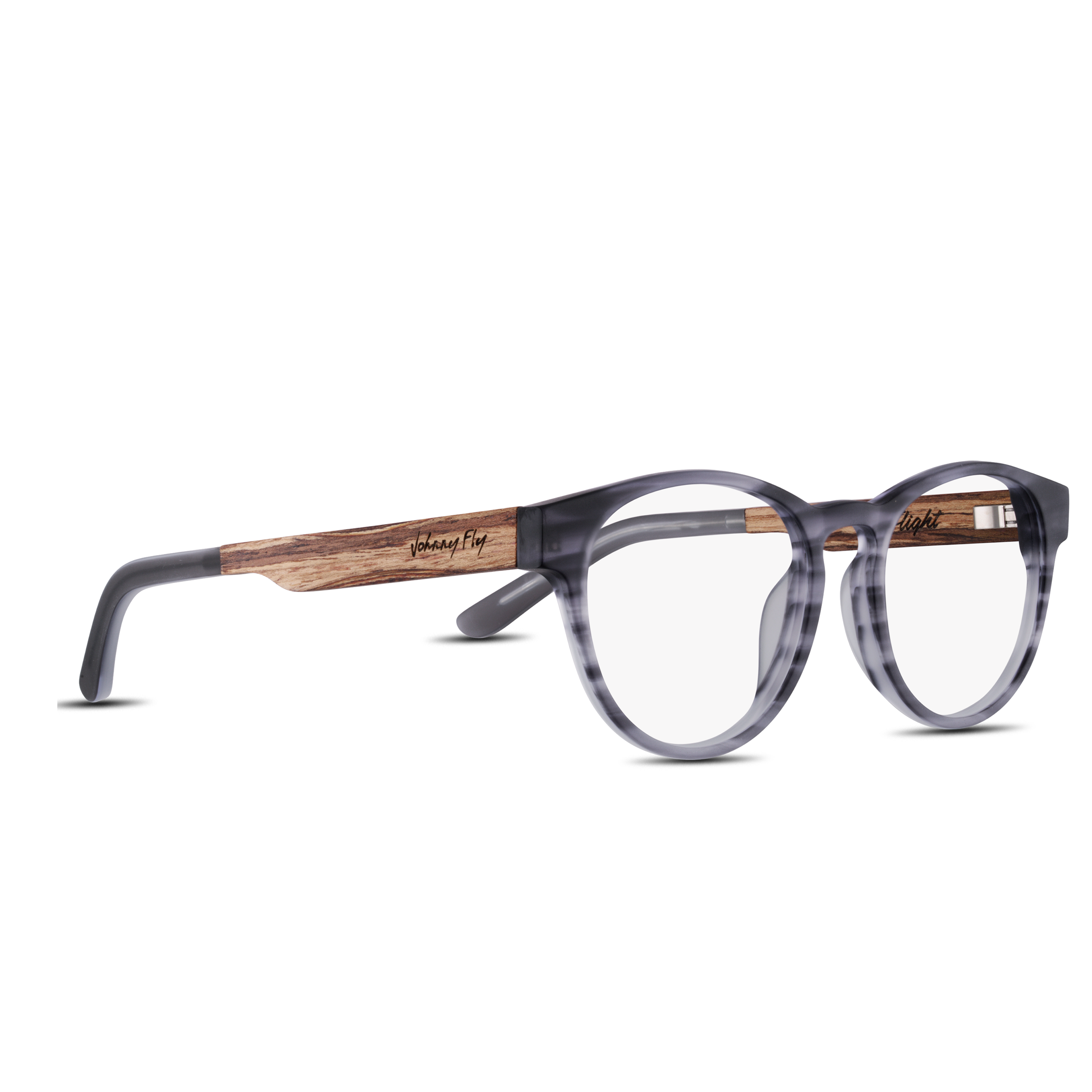 FLIGHT Frame - Marble Grey - Eyeglasses Frame - Johnny Fly Eyewear | #color_marble-grey