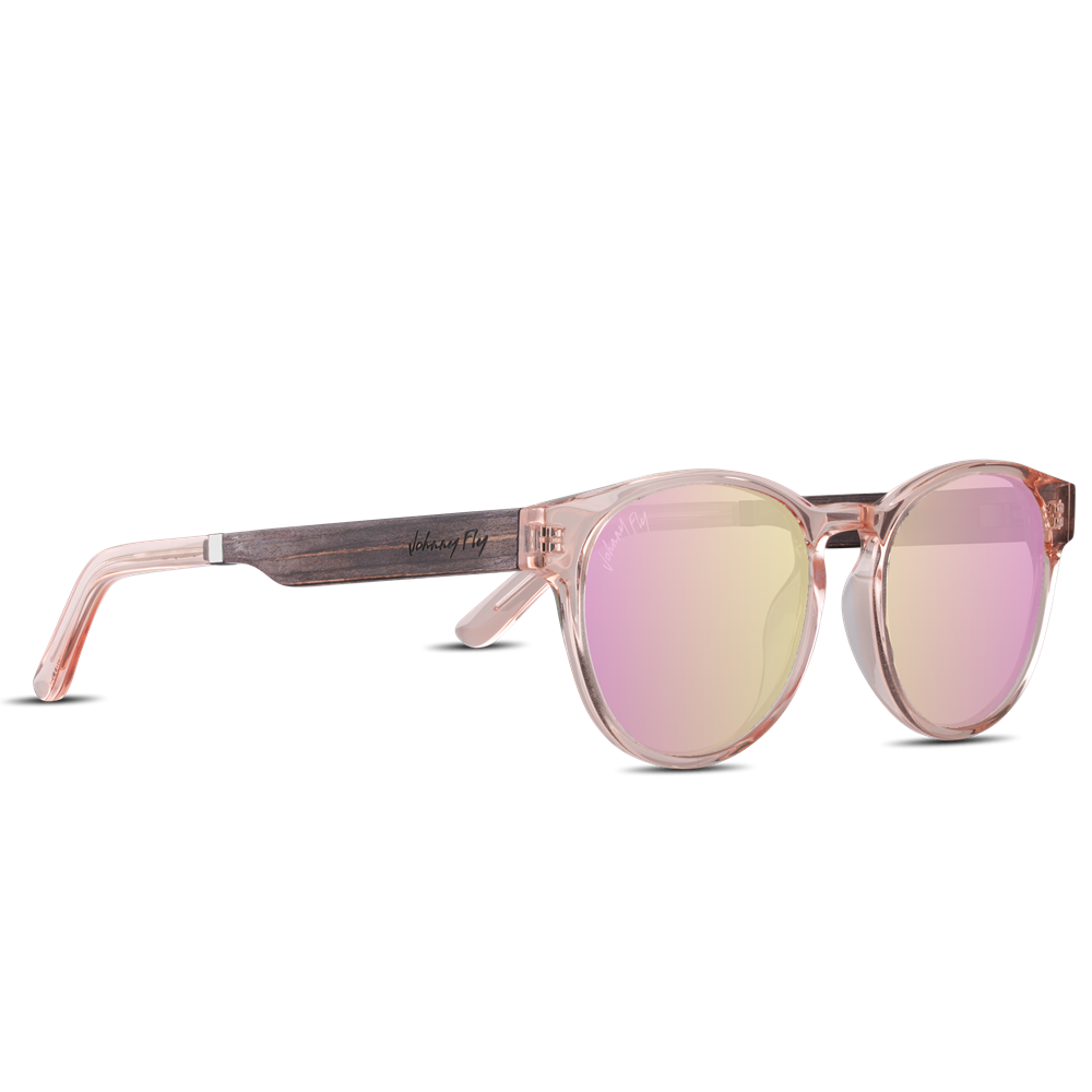 Flight - Johnny Fly - Rosé - Rose Gold Reflect Polarized - Sunglasses | 