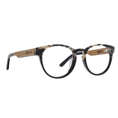 FLIGHT Frame - Split White Tortoise - Eyeglasses Frame - Johnny Fly Eyewear | 