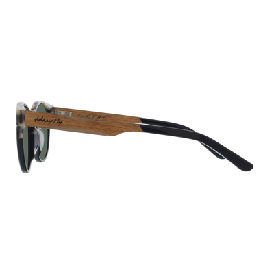 Flight - Johnny Fly - Split White Tortoise - G15 Polarized - Sunglasses | #color_split-white-tortoise