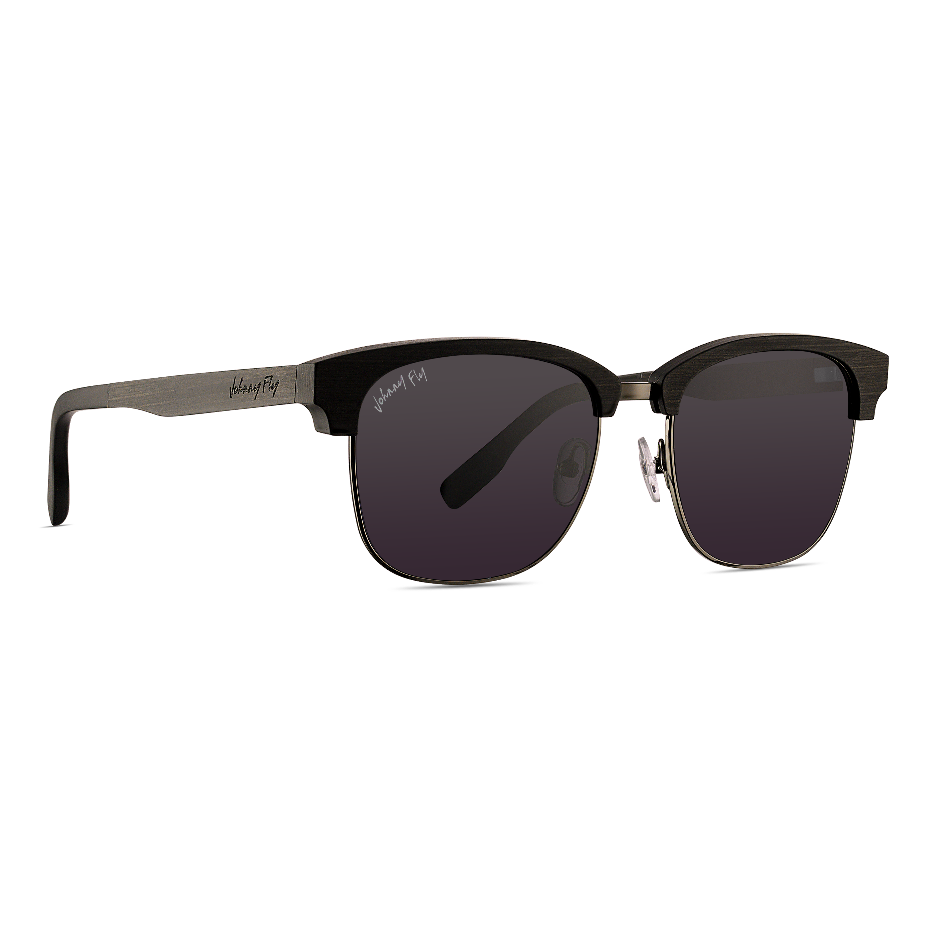 HUGHES - Gunmetal - Sunglasses - Johnny Fly Eyewear | #color_gunmetal