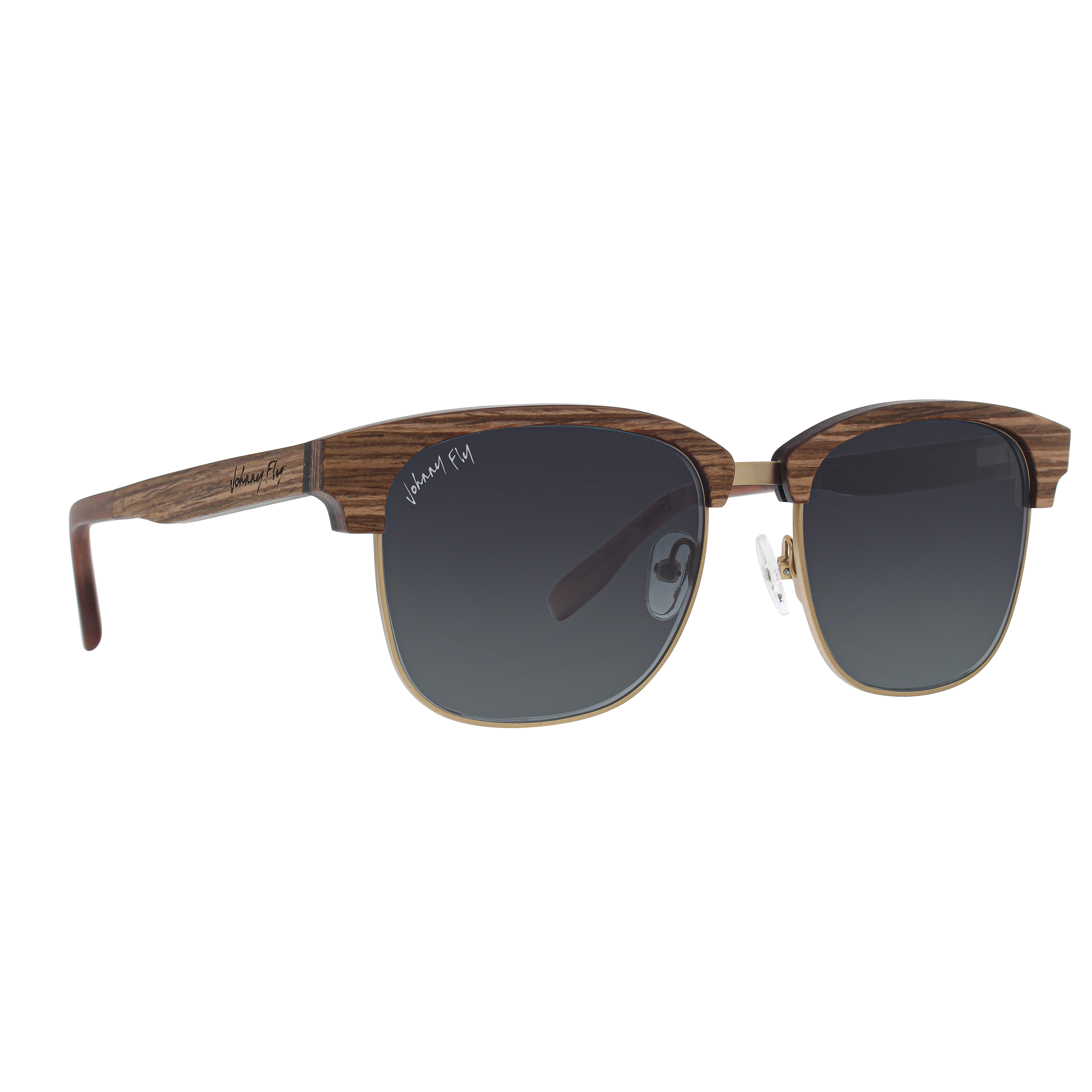 HUGHES - Pewter - Sunglasses - Johnny Fly Eyewear | #color_pewter