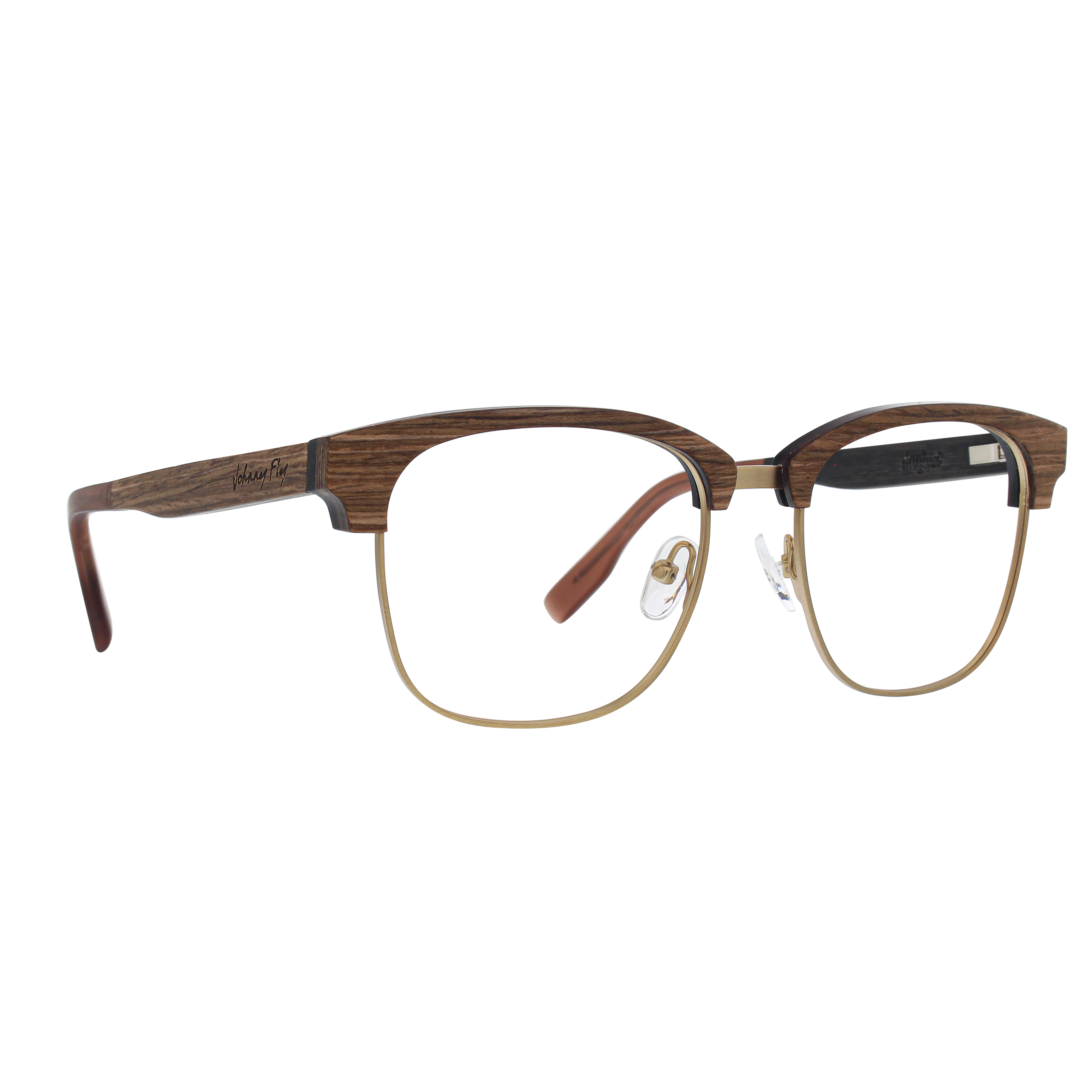 HUGHES Frame - Pewter - Eyeglasses Frame - Johnny Fly Eyewear | #color_pewter